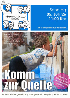 Familienkirche Juli 2026